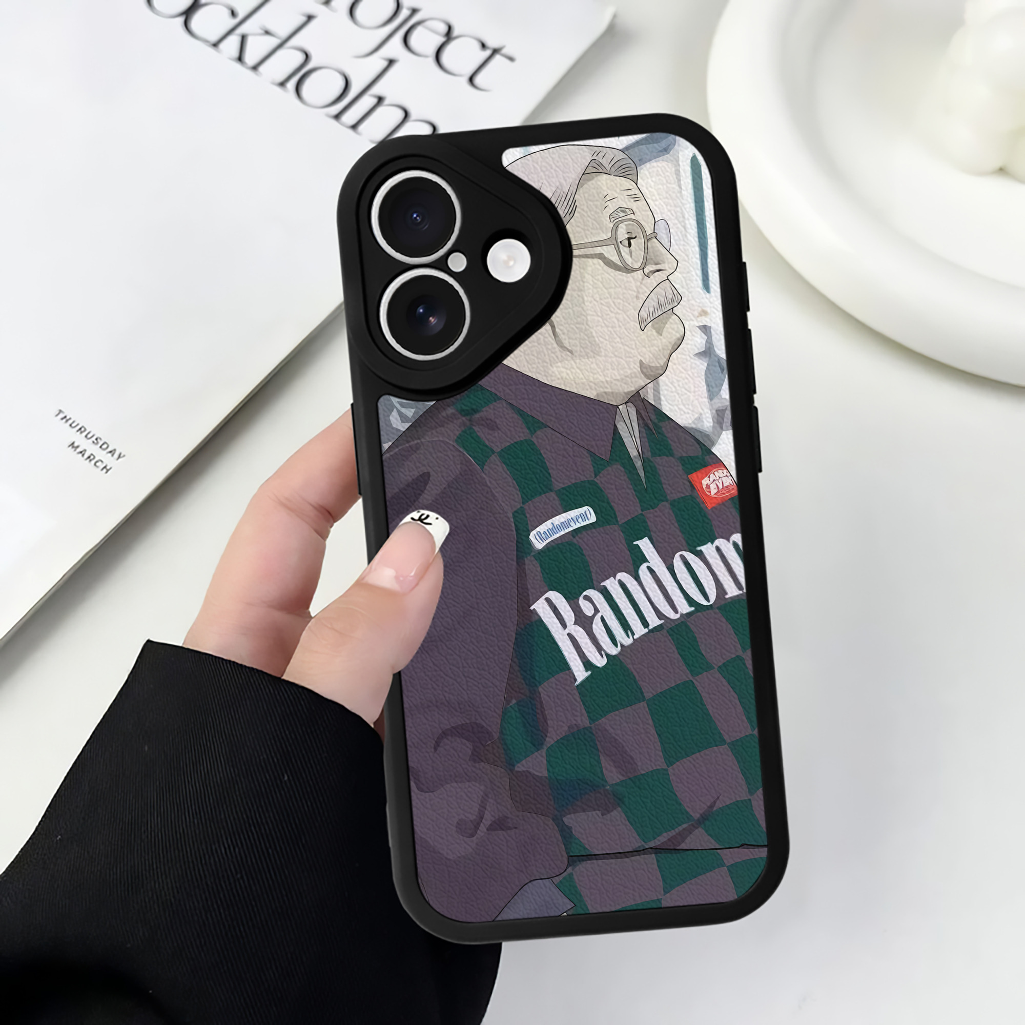 （画像用） SLAM DUNK／スラムダンク 【iPhone 16シリーズ対応】シリコンスマホケース（レザー調） 材質：シリコン